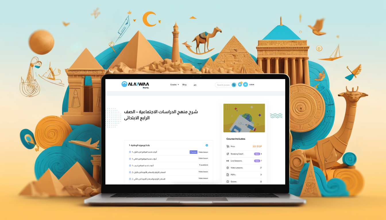 منهج الدراسات الاجتماعية الصف الرابع الابتدائي